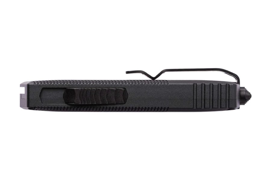 TEKTO KNIVES A5 Spry Mini Automatic Knife Black with Tanto Blade